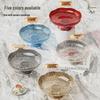Ru Han Light Luxury High-Foot Draining Fruit Plate Set