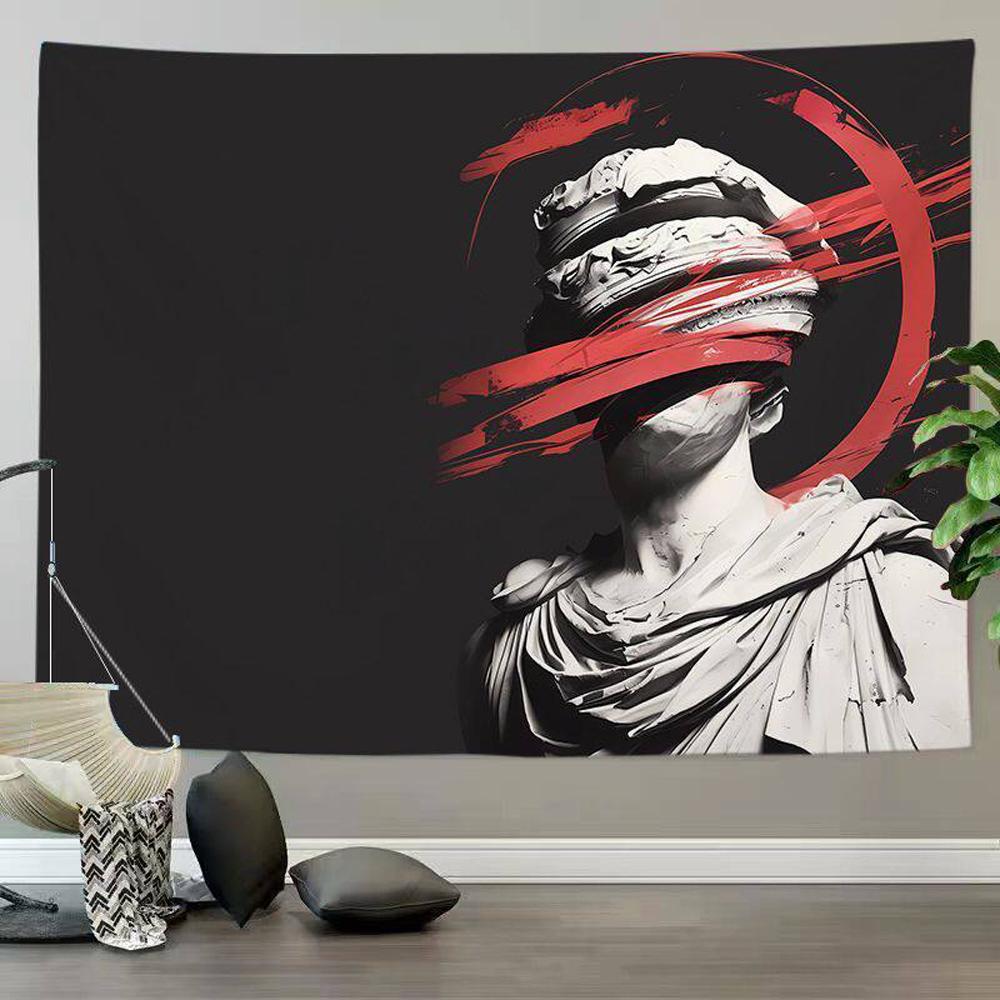 

Personalized David Tapestry Premium AmericanStyle Decorative Wall Hanging for Bar Background Customization Available 74x94cm(29x37in)