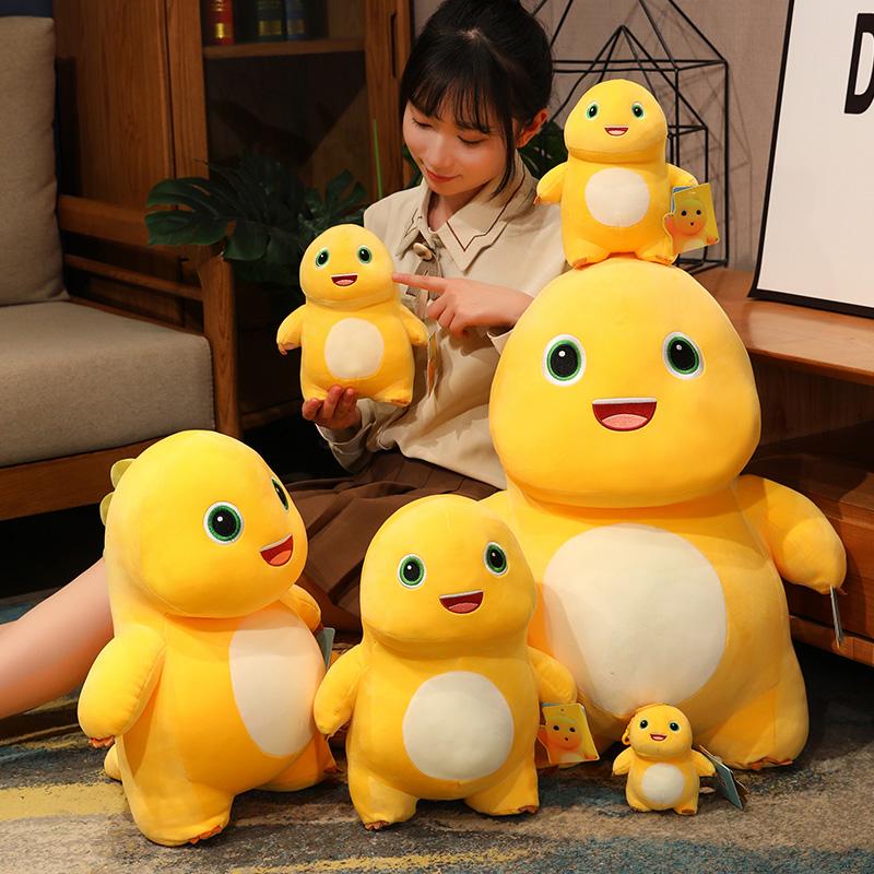 Milk Dragon Plush Pillow Nailong Plushies Plush Toys Smile Dinosaur Silly Cute Stuffed Anime Cartoon Pillow Room Decor