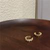 Female Aloof Style Geometric Retro Temperament Light Luxury High-end Earrings