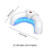 UV LED Nail Lamp Foldable Professional Curing Lamp with Display Screen Nail Art Lamp for Fingernail & Toenail Gel Based Polishes