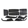 Interior Panel Dashboard Sticker Set For Chevrolet Cruze 09-15 Carbon Fiber Look