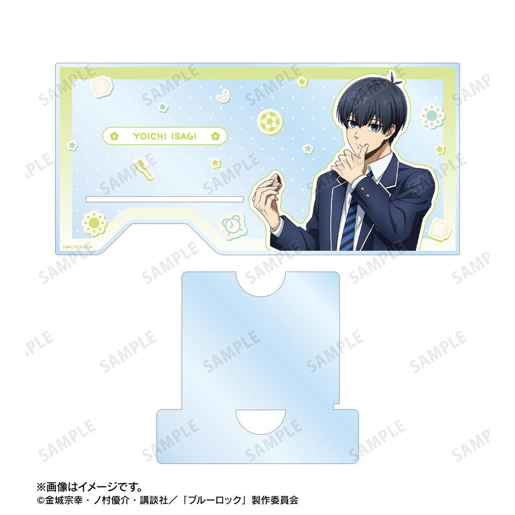 TV anime Original illustration of Kiyoshi Seiichi Morning Routine acrylic smartphone stand "Blue Lock" ver. Die-cut