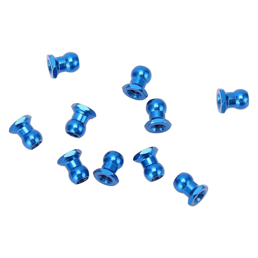 10 SZT. Nakrętka kulowa RC Stop aluminium Głowica kulowa Nakrętka zabezpieczająca RC do Tamiya 53640 Samochody RC serii 110