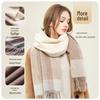 JIUMU Women's Pure Wool Scarf and Shawl