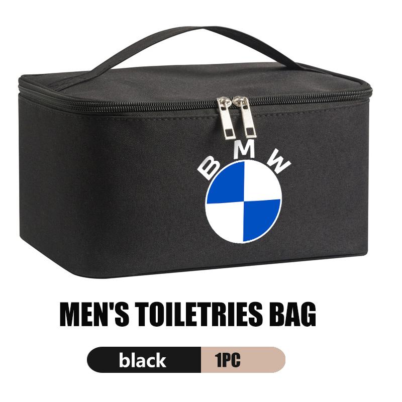 Für BMW Auto Reise Tragbare Kosmetik Toilettenartikel Bad Aufbewahrungstasche M Performance E36 E46 E60 E90 E91 E92 E93 F30 F20