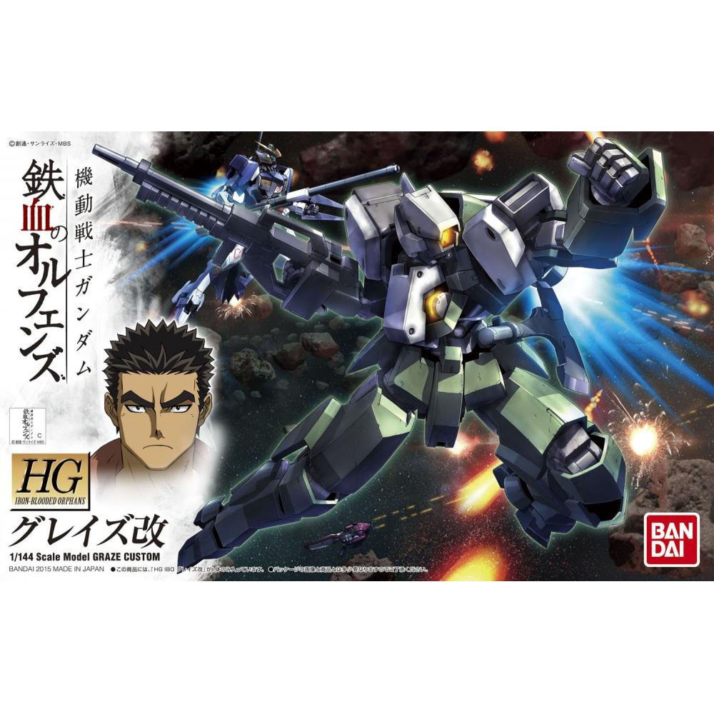 HG Mobile Suit Gundam Iron-Blooded Orphans Glaze Kai 1144 Scale Color-coded Plastic Model
