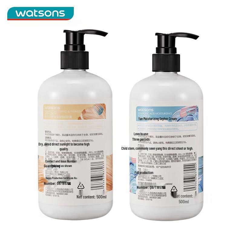 Watsons Hydrating & Nourishing Body Lotion Set