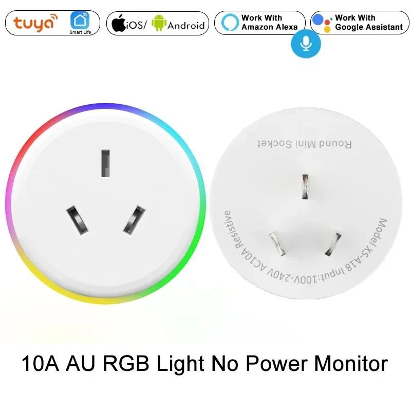 EU US UK DE BR AU IN WiFi Smart Plug Outlet Smart Life Tuya App Wireless Remote Control Power Socket Alexa Google Home No Hub