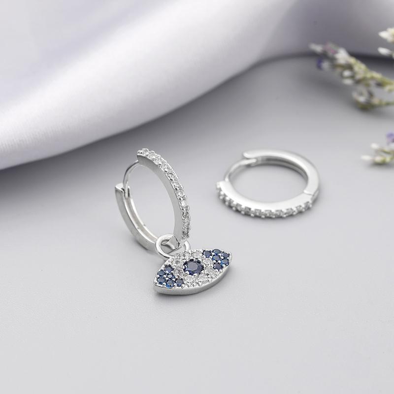 

ANENJERY женские модные украшения сердце круг обручи серьги женские минималистичные хип-хоп пряжки для ушей