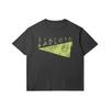 Camiseta Gráfica de Line Art Bicolor "Noche y Día" de Chica Anime Genial | Ropa Urbana Cyberpunk Y2K Camiseta para Fan de Anime