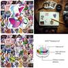50pcs Fnaf Stickers Waterproof Adhesive Reusable Decor