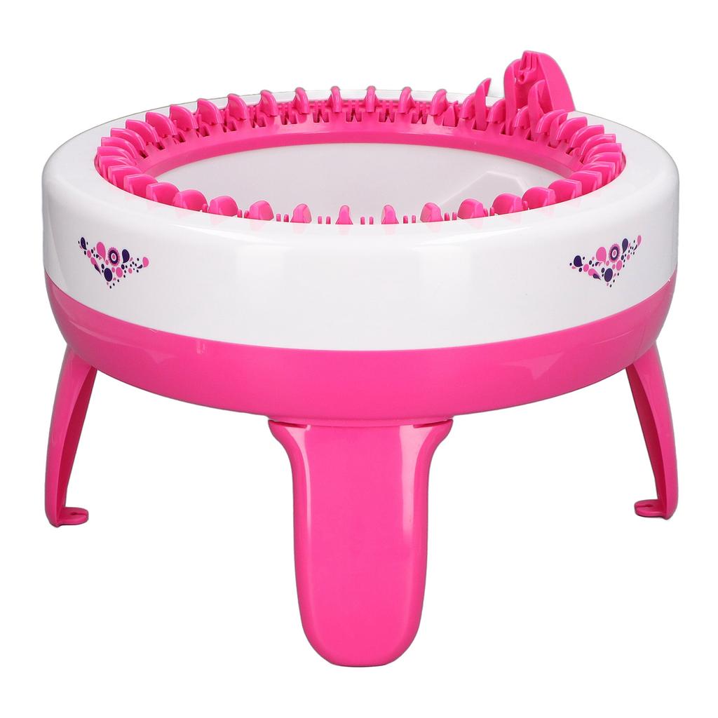 Strickmaschine 40 Nadeln Handwebstuhl Kit Stern Zylinder DIY Handschuhe Schals Hüte L