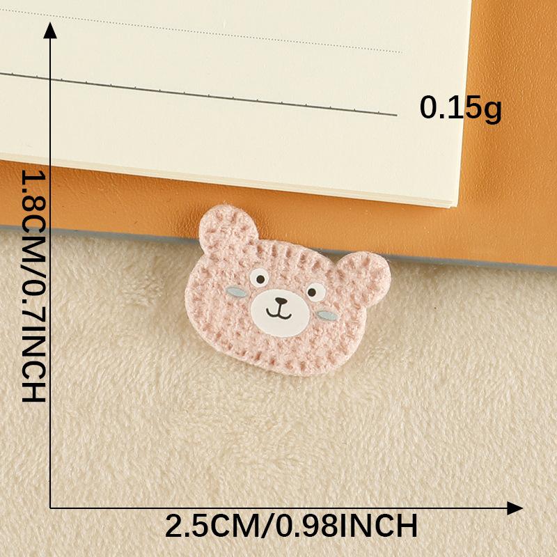 Coral Socks, Shoes And Hats, Decorative Accessories, Bear Pentagram, Animal Hairpin, Accessories, Brooch, Handmade Diy Accessories, Cloth Sticker.
