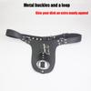 Male Dick-tied Chastity Belt,Leather BDSM Lingerie with Cock Penis Ring,Bondage Gear,Sex Toys For Men