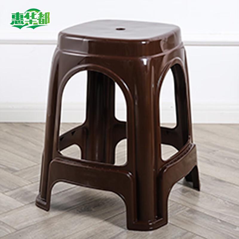 HUIHUADU Thickened Anti-Slip Plastic Stool