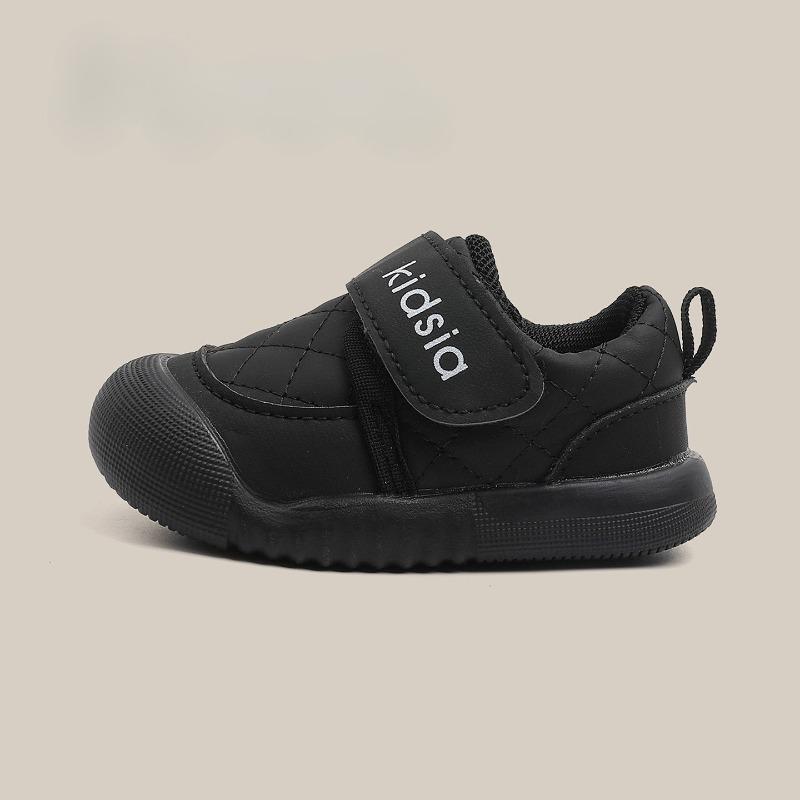 Boys' learning-to-walk shoes,0–1–3 years old, girls' small kids' casual shoes, spring-autumn new style infant shoes,soft sole anti-slip white sneakers