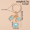 Cute Cartoon Baby Bottle Keychain Keyring Key Holder Accessory Gift