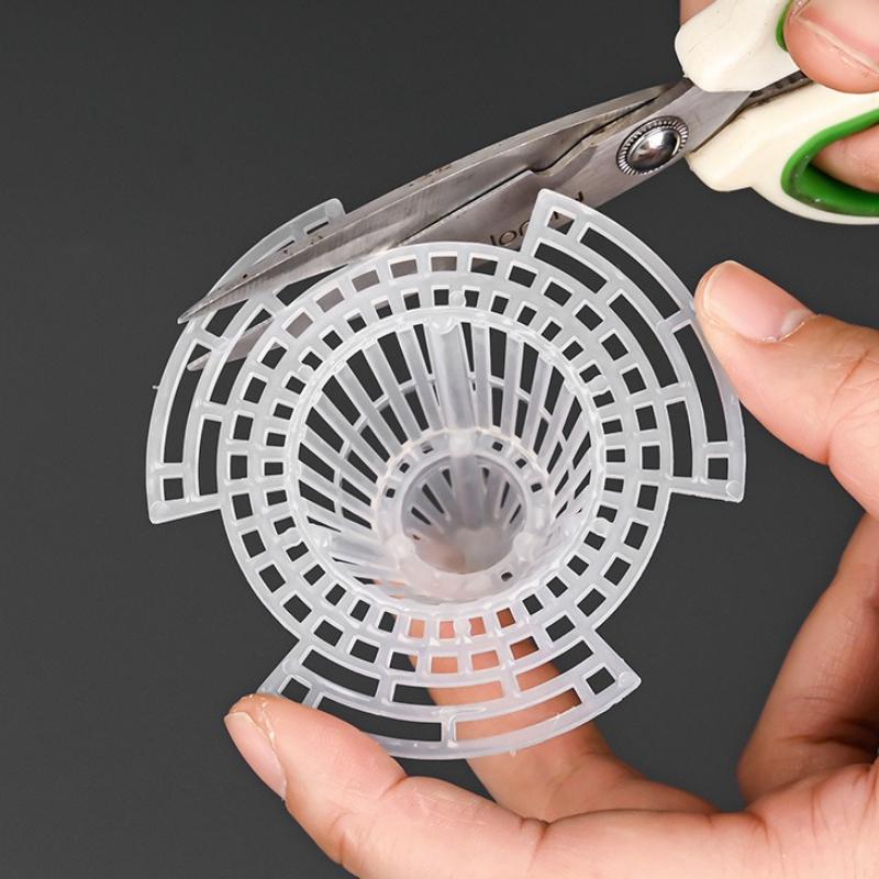 Konische Blumentopf-Bodenmatte, Blumentopf-Bodenfilter, Kompatibel mit Innen-/Außentöpfen, Garten-Essentials-Zubehör