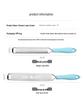 Stainless Steel Cheese & Lemon Zester Grater Peeler Tool