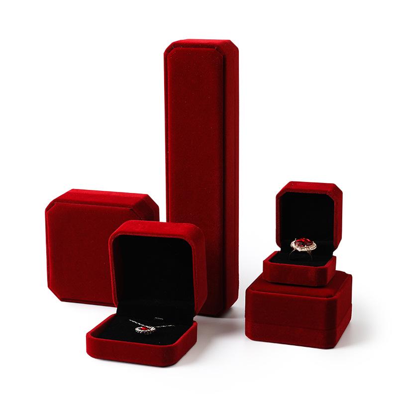 

Бархатная шкатулка для украшений для колец, ожерелий, браслетов, подвесок и серег