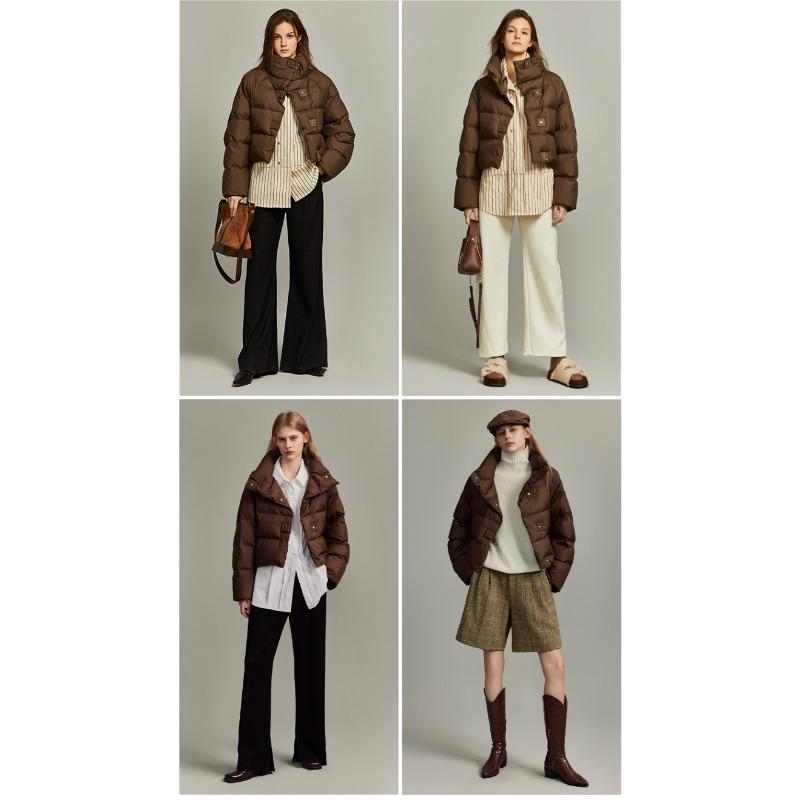 New Women's Winter Short Cotton Jacket with Korean Design Sense, Loose Cotton Jacket, Small and Thick Jacket