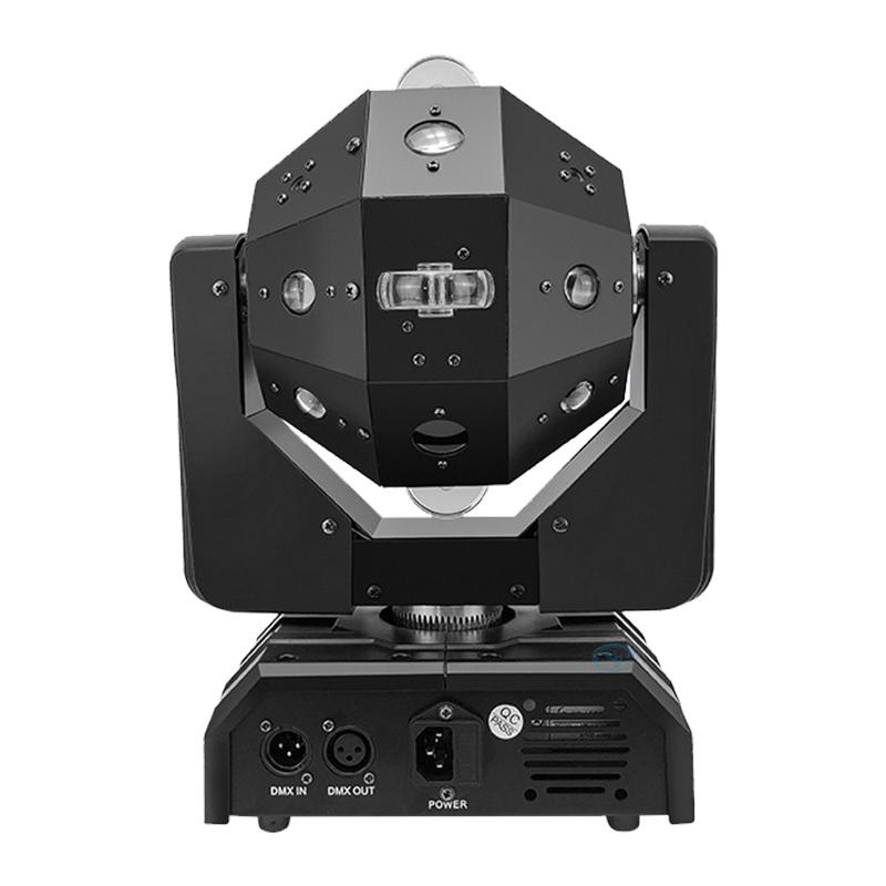 

Профессиональный DJ RGBW 4в1 Светодиодный Бар Диско-шар Лазерное Лучевое Освещение Вращающаяся Голова DMX Шаблон Стробоскоп для Сцены Ночного Клуба Вечеринки UK Plug чёрный