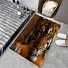 1pc Tiger Doormats Home Carpet Bathroom Absorbent Mats Anti-Slip Mats Home Decor Supplies Carpets Home Kitchen Floor Mats