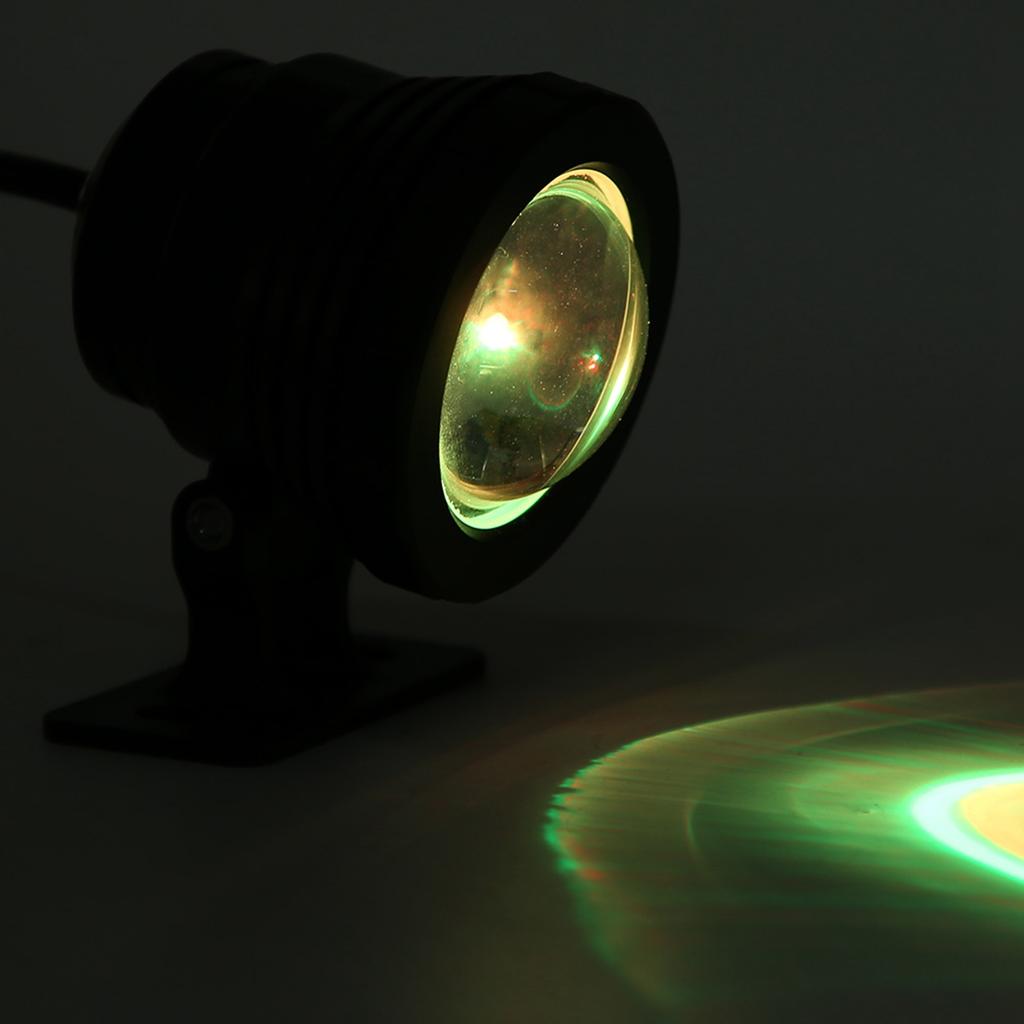 RGB LED Decorative Light Waterproof Multi Color Outdoor (5w Black 1*bead)