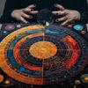 Universe Planet Pattern Astrology Tablecloth Tarots Divinations Tablecloth Altars Cloth Divinations Board Game Accessory