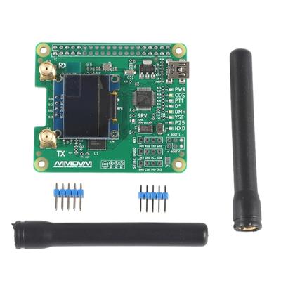 USB Port MMDVM Duplex Hotspot Module Development Board with LED Displap for RPI Expansion Board TX and RX Antenna