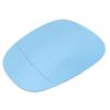 Right Passenger Side Heated Mirror Glass with Backing Plate Blue 51167252894 Rear View Mirror Glass Replacement for E90