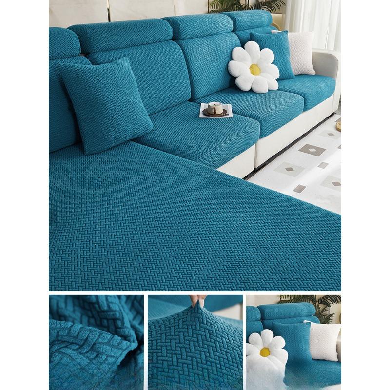 Natahovací potah na pohovku All-Inclusive Univerzální potah Four Seasons Univerzální polštář na pohovku Protiskluzová páska Protiprachová látka na polštář