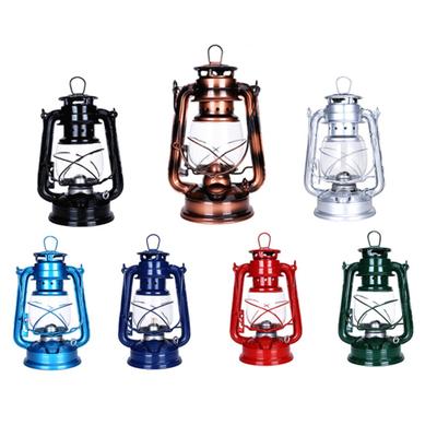 25cm Vintage Kerosene Lamp Portable Camping Tent Light Hanging Lantern Decor