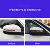 For Chery Tiggo 4 pro Tiggo 7 8 pro max Rearview Mirror Sticker Trim Deco Protector Stainless Steel Accessories