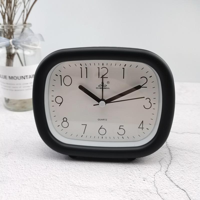 

Простые матовые часы детские прикроватные часы капающий звук будильник цветные часы жизни A312