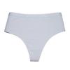 High-Waisted Tummy-Control Plus-Size Cotton Thong - Women's Sexy Summer Sport Underwear