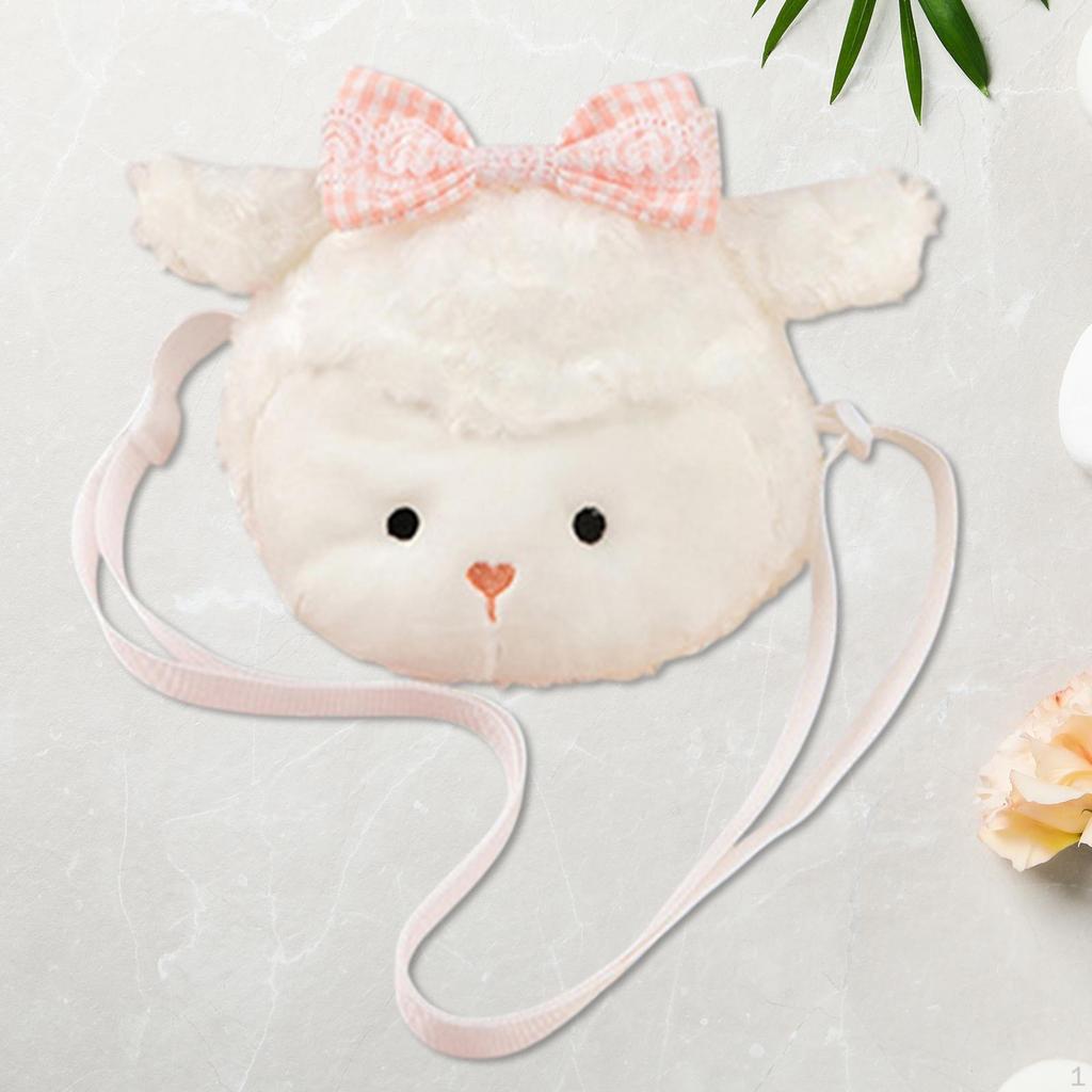 Cute Animal Shaped Crossbody Bag Adjustable Shoulder for Holiday Gift Street