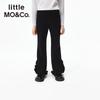 Little MO&Co. Girls' Antibacterial Fleece-Lined Flared Pants