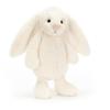 Jellycat Bashful Bunny M Plyšová hračka Sedící výška Krémový králík, 20 cm,