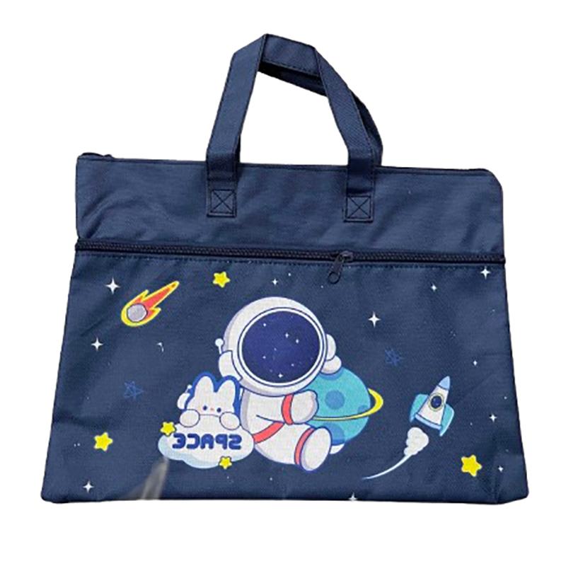 

Модная симпатичная сумка для хранения, большая вместимость, детская сумка, водонепроницаемая, мультяшная, капибара, сумка на молнии, прочная сумка для документов A2