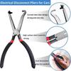 Electrical Disconnect Pliers Carbon Steel Removal Plier Fuel Line Wire Removal Plier Oil Pipe Separate Plier Repair Tools