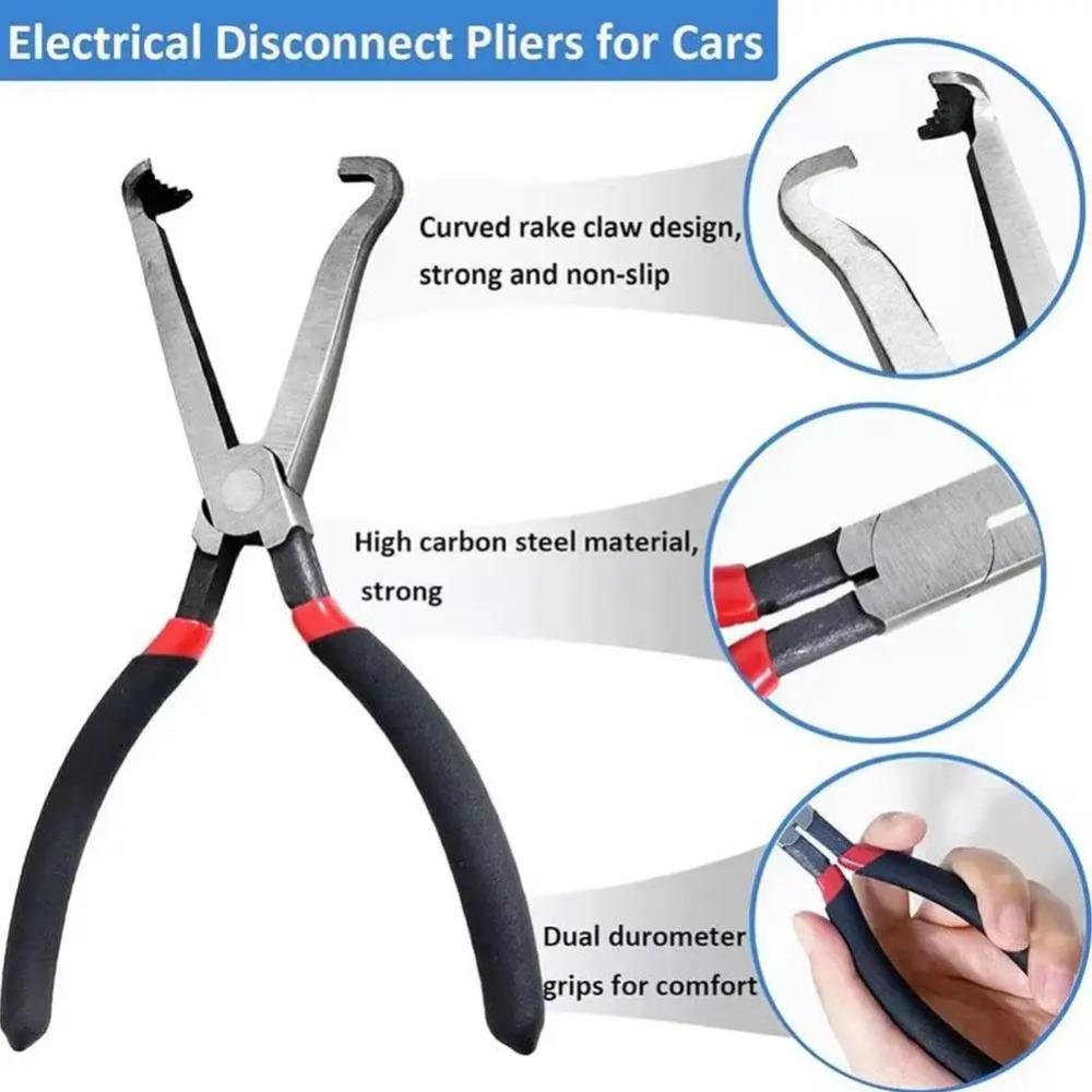 Electrical Disconnect Pliers Carbon Steel Removal Plier Fuel Line Wire Removal Plier Oil Pipe Separate Plier Repair Tools