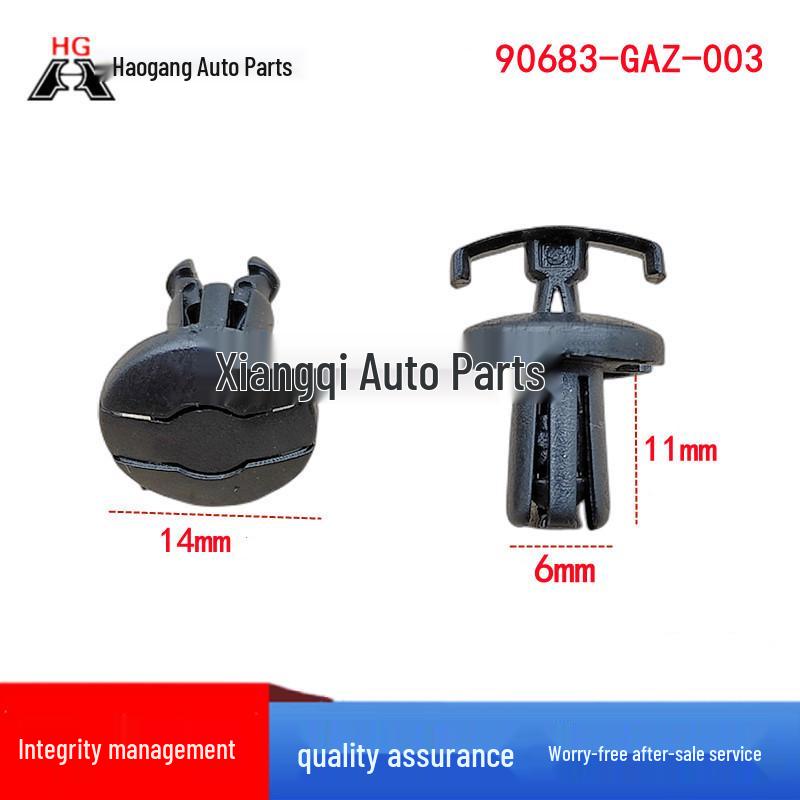 

Honda 250 Jialing Scooter Decorative Motorcycle Screw Rivet Clip 90683-GAZ-003 Haogang