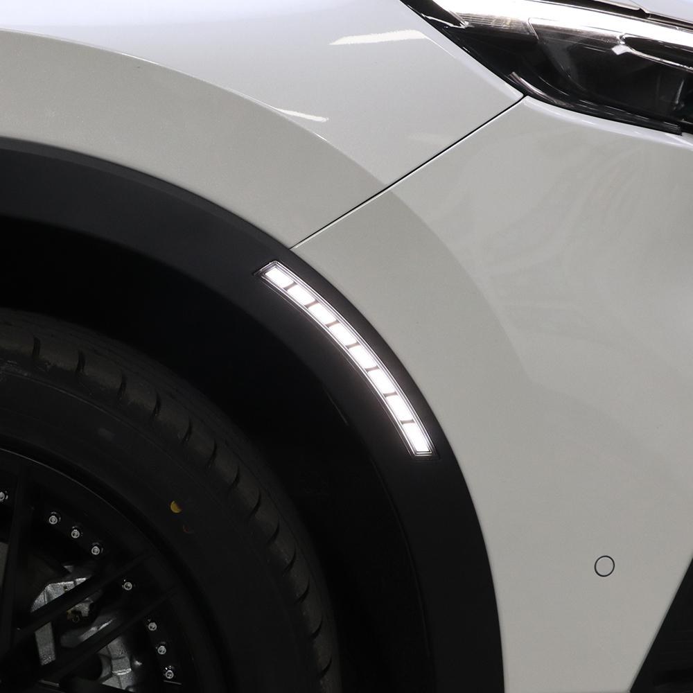 Pair Car Side Marker Lights Turn Signal Fog Lights 12V For Honda CR-V 2023-2024