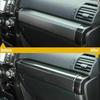 Carbon Fiber Interior Co-Pilot Passenger Trim Cover Bezels For 4Runner 2010-