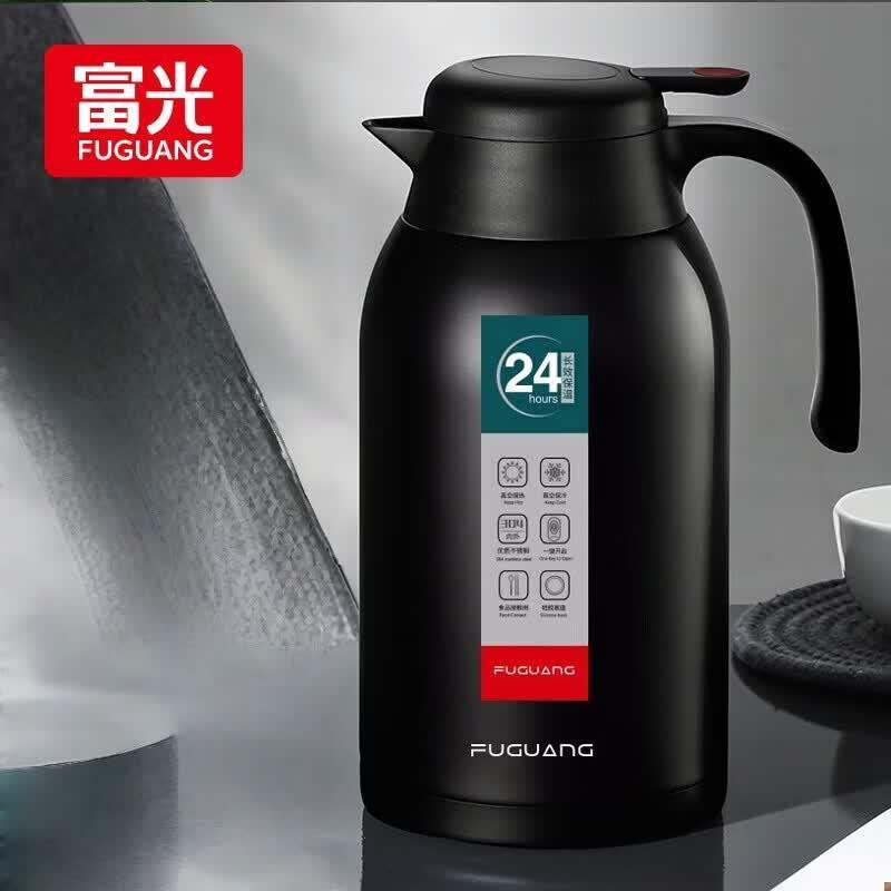 Fuguang Large Capacity 304 Stainless Steel Press-Type Thermos