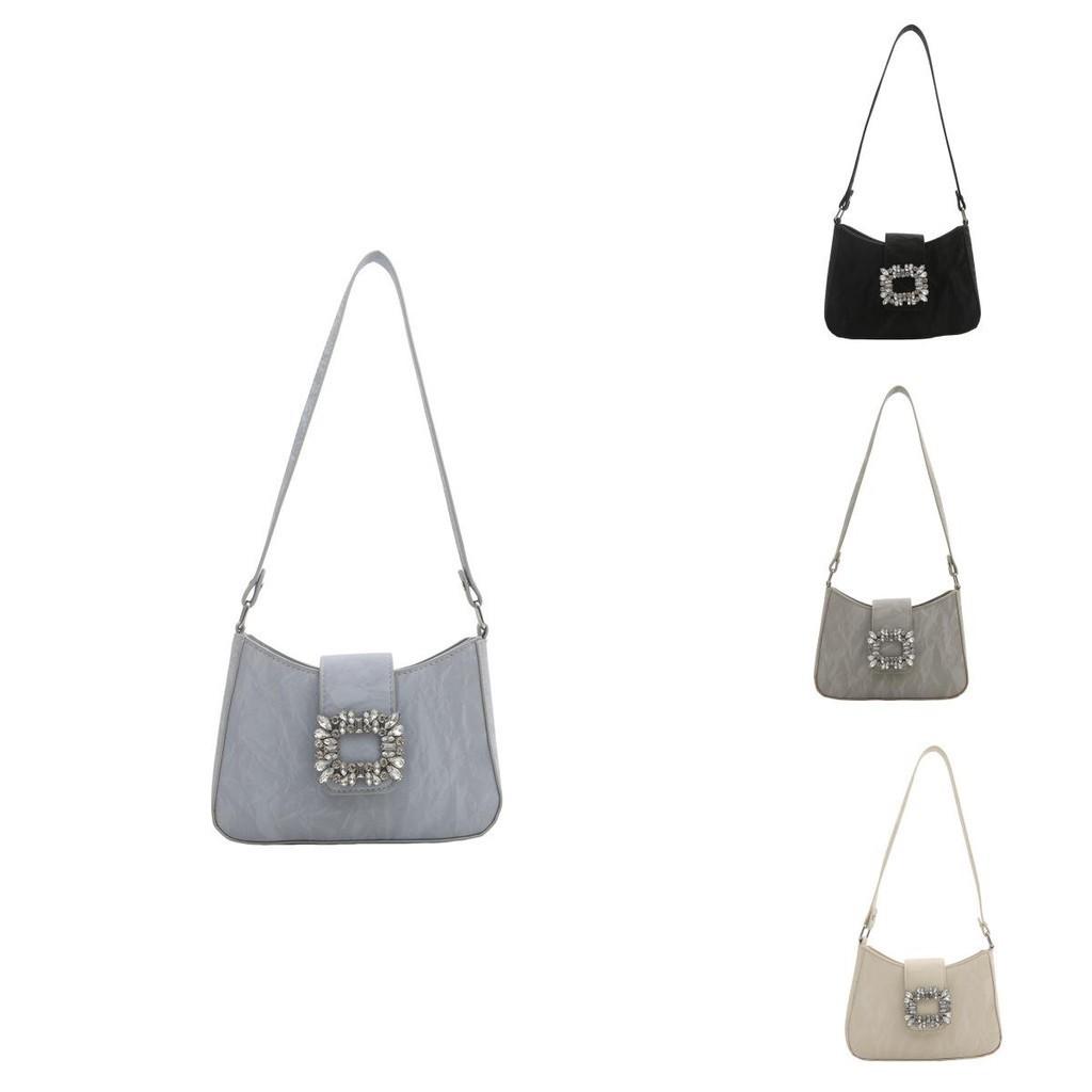 2024 Trendy Fashion Pu Shoulder Bag For Women Chic Underarm Design Medium Size