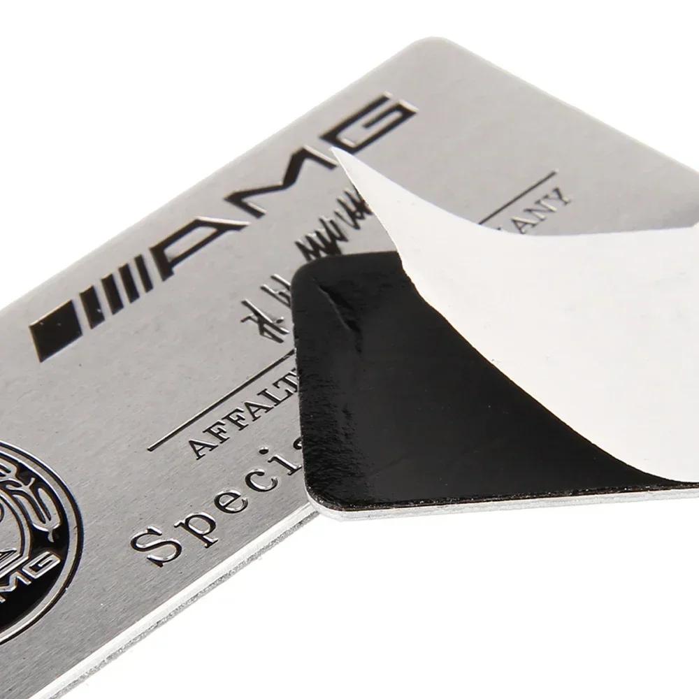 80x30mm Auto Side Window Badge Sticker for  Mercedes Benz W203 W204 W205 W210 W211 W212 W463 W464 W164 W176 CLA CLS SL GLA