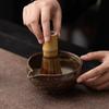 4/8pcs Retro Coarse Pottery Tea Set  Aesthetic Japanese Matcha Set Kit Tea Brush Stand Tea Ceremony Kitchen Bar Supplies